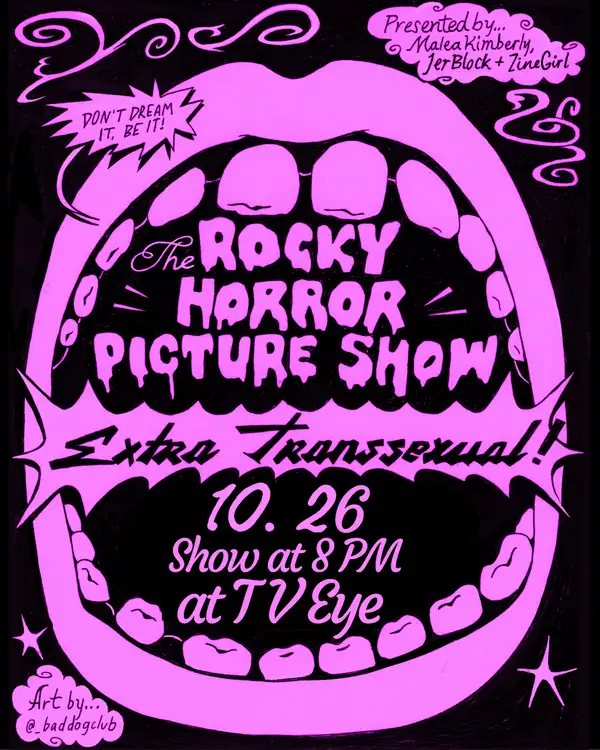 Poster: THE ROCKY HORROR PICTURE SHOW: EXTRA-TRANSSEXUAL