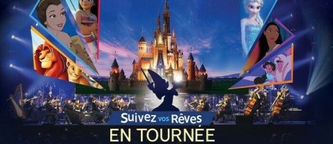 Affiche : Disney en concert - Suivez vos rêves, Zénith Nantes Métropole, 14 nov.
