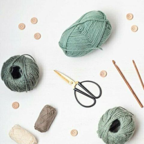 Affiche : Atelier couture et tricot zéro déchet, Bibliothèque Bordeaux-Lac, 31 oct.