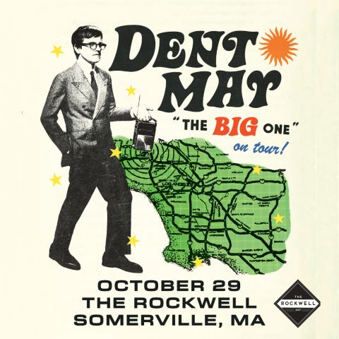 Poster: Dent May, The Rockwell, Oct 29