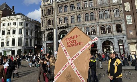 Poster: Jong en wonen in de stad, Pakhuis de Zwijger, Nov 3