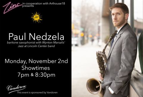 Poster: Paul Nedzela, Zinc, Nov 2