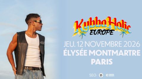 Affiche : Kybba présente Kybbaholic, Élysée Montmartre, 12 nov.