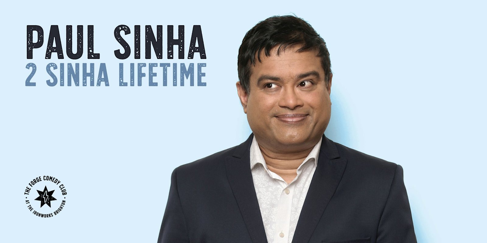 Poster: Paul Sinha: 2 Sinha Lifetime