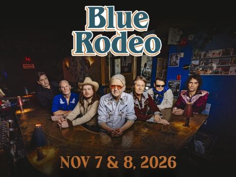 Poster: Blue Rodeo, The Venue at River Cree, Nov 7