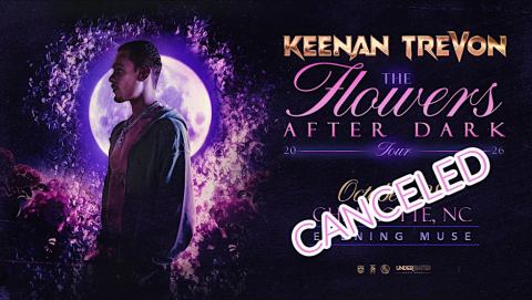 Poster: Keenan TreVon | Buy Me Flowers 2026 Tour - CANCELED, The Evening Muse, Oct 28