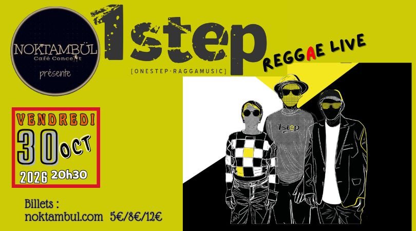 Poster: 1step・Reggae Live