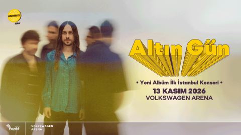 Afiș: Altın Gün, Volkswagen Arena, 13 nov.