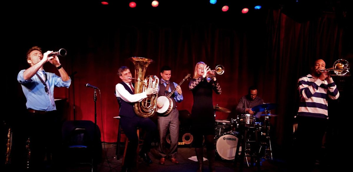 Poster: David Ostwald's Louis Armstrong Eternity Band