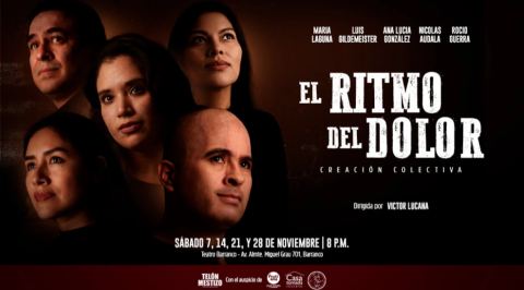 Poster: El Ritmo del Dolor, Teatro Barranco, Nov 7