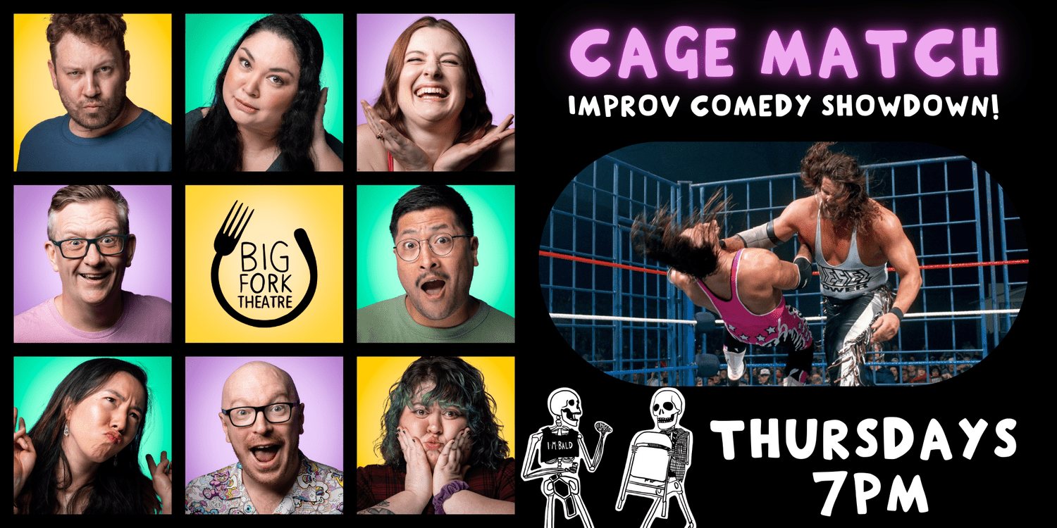 Poster: Cage Match: Improv Comedy Showdown