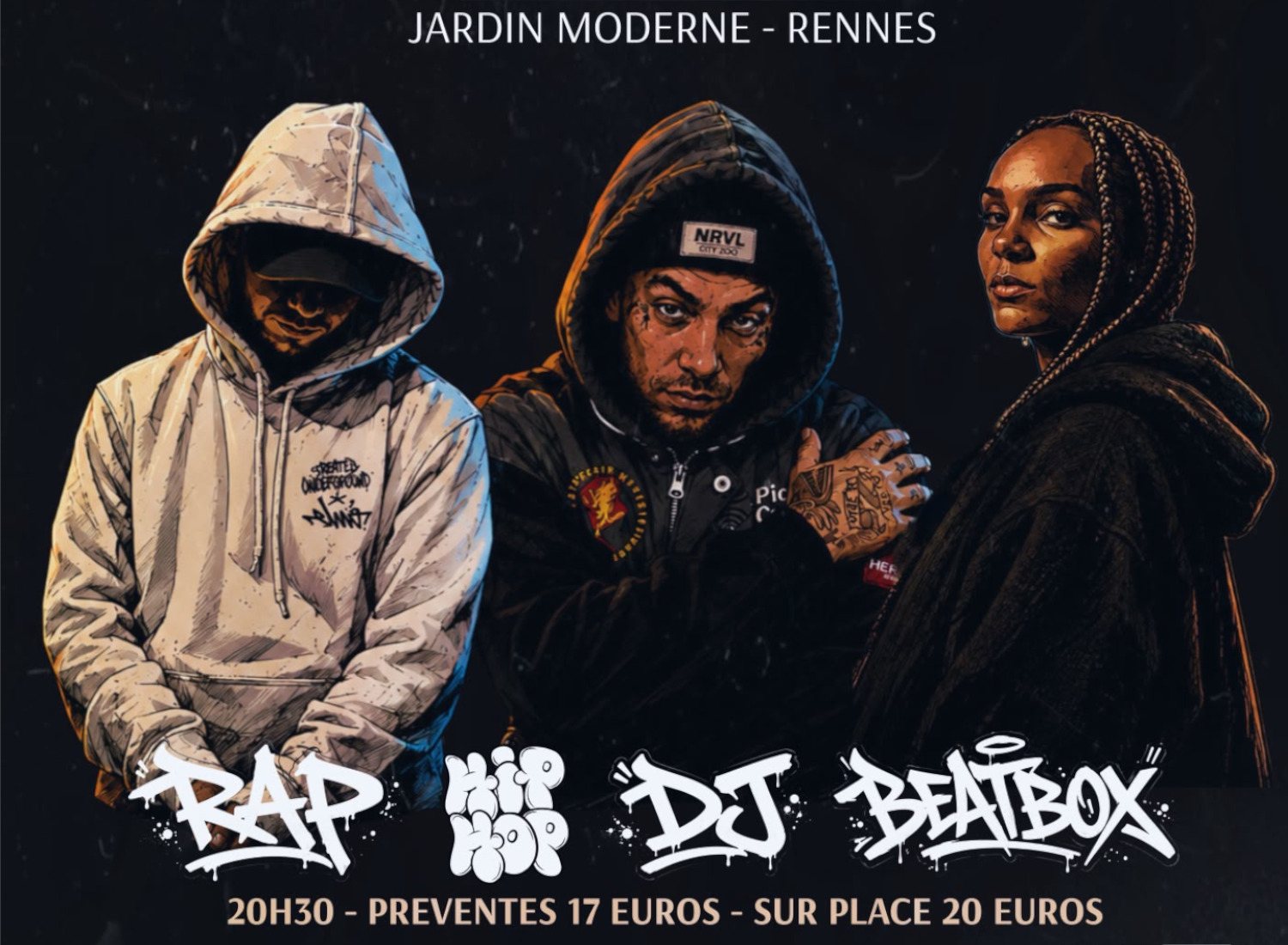 Affiche : Swift Guad + Leki + Ben Junior