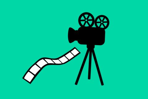 Juliste: Kino Jätkäsaari, Jätkäsaaren kirjasto, 14.8.