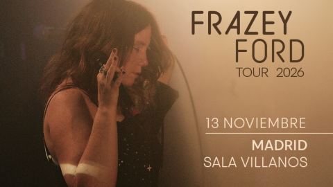 Poster: FRAZEY FORD, Sala Villanos, Nov 13