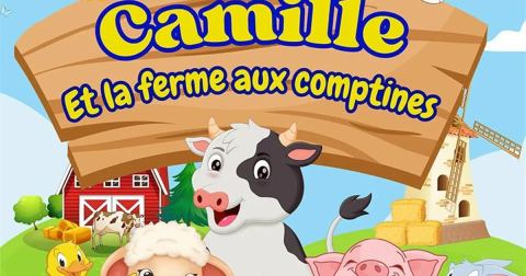 Affiche : Camille et la ferme des comptines, Café-théâtre Le Flibustier, 4 nov.