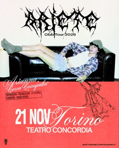 Poster: Ariete, Hiroshima Mon Amour, Nov 21