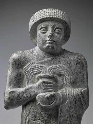 Poster: L'Eau primordiale. Leçons de Mésopotamie, Musée du Louvre, May 20
