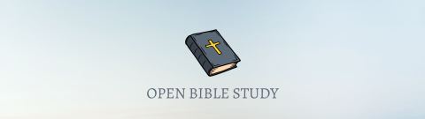 Poster: Open Bible Study, The Riverside Church, Nov 1