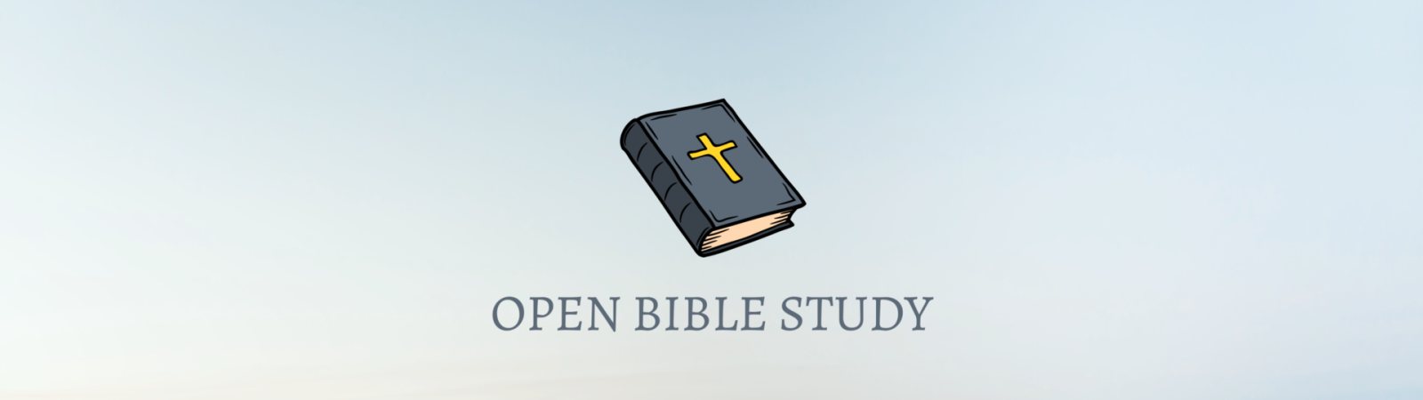 Poster: Open Bible Study