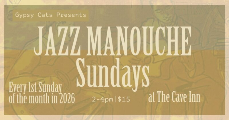 Poster: Jazz Manouche Sundays