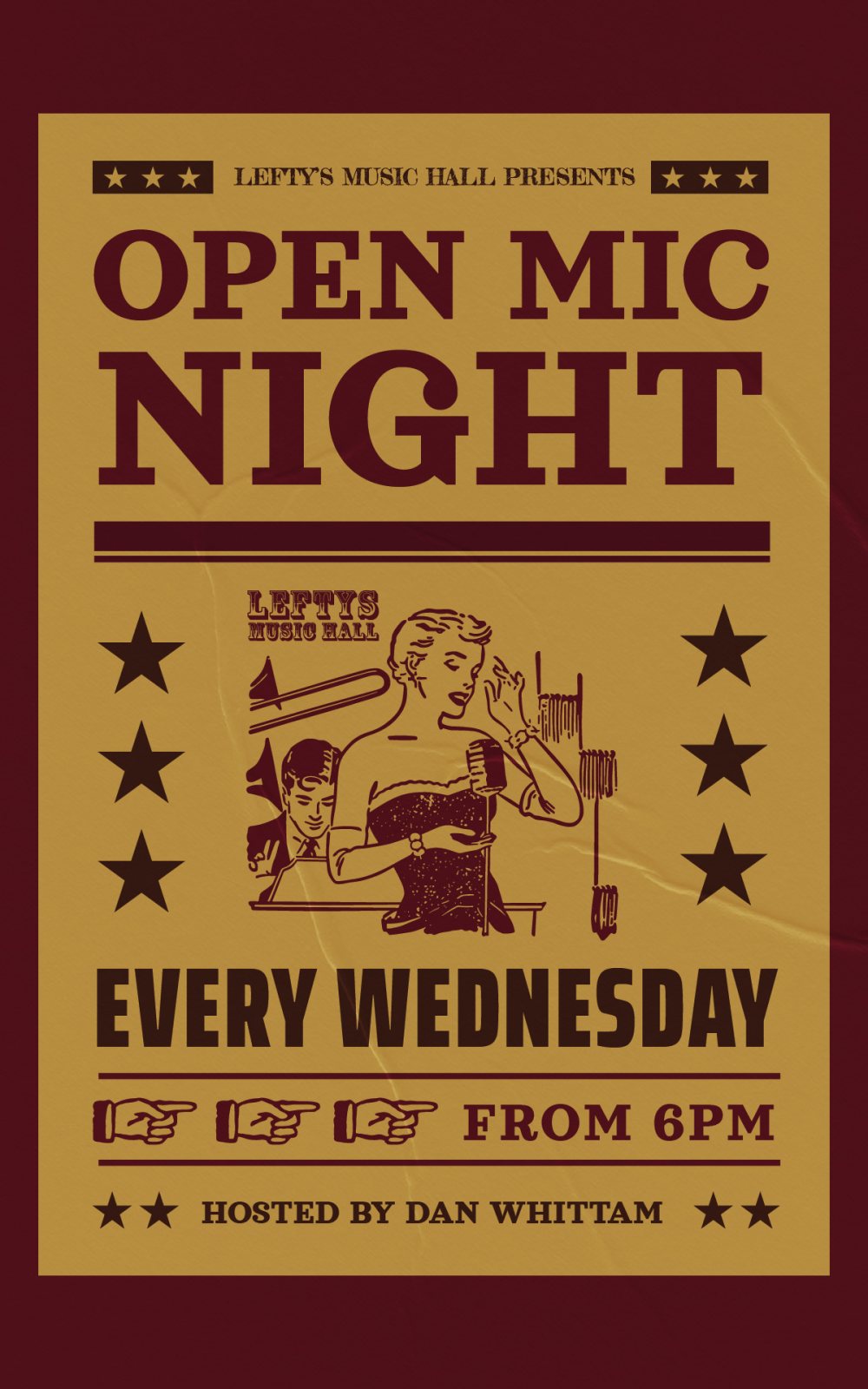 Poster: Open Mic Night