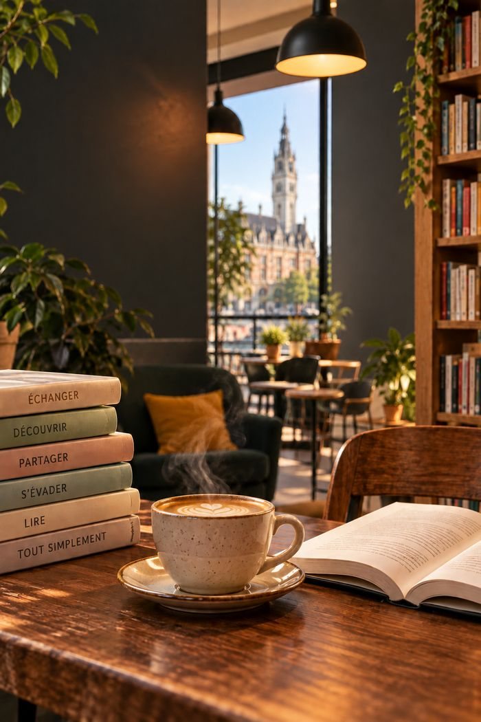 Affiche : Café lecture