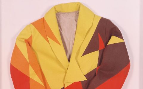 Affiche : Costume en papier tissé et coloré - Atelier de création en famille, autour de l'exposition « L’étoffe de l’artiste », Musée Bourdelle, 30 oct.