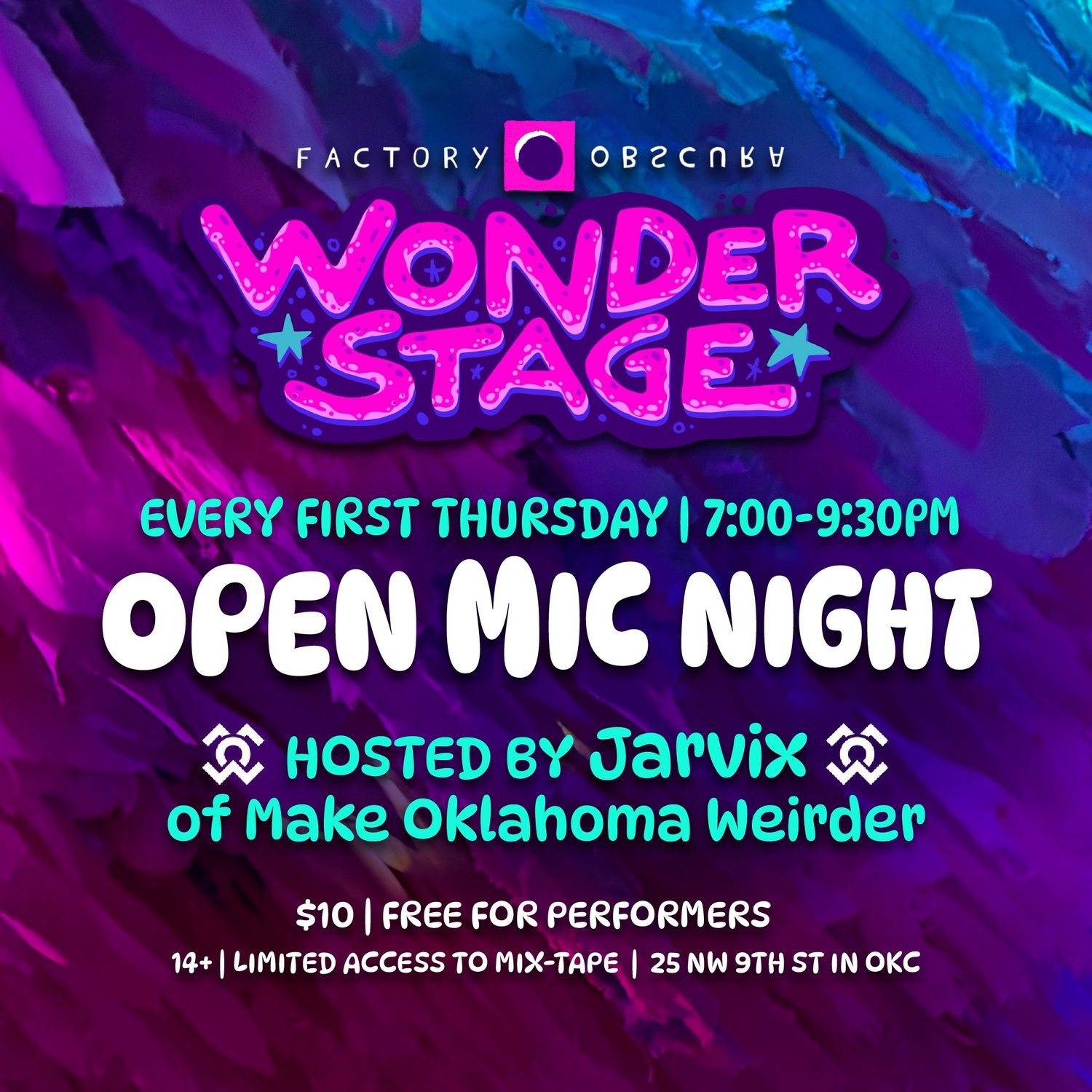 Poster: Open Mic Night