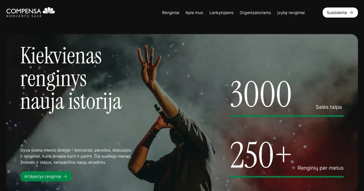 COMPENSA koncertų salė
