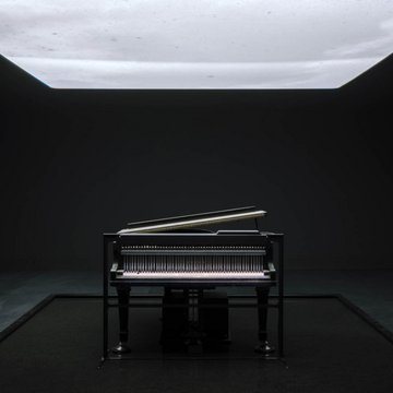 Plakat: Ryuichi Sakamoto seeing sound, hearing time