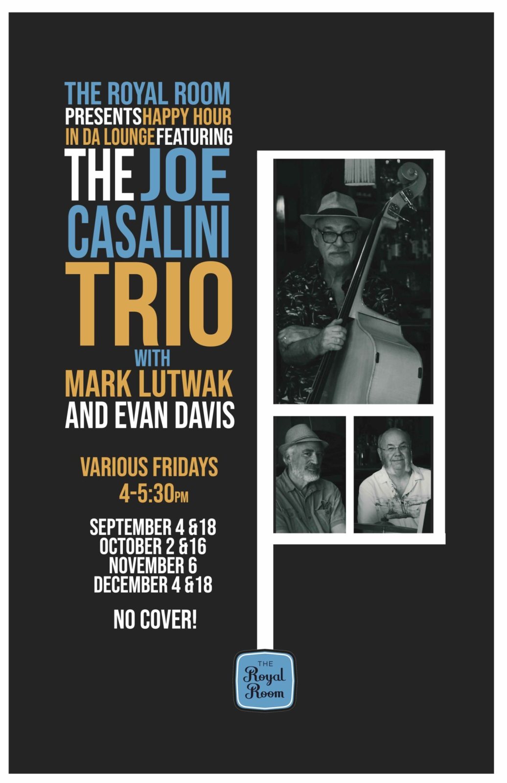 Poster: The Joe Casalini Trio
