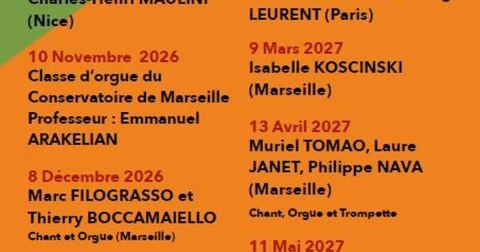 Affiche : Les auditions du marché, Eglise Notre Dame du Mont, 10 nov.