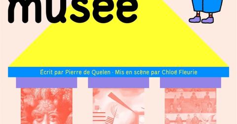 Affiche : Disparition au musée, Théâtre Pixel, 30 oct.