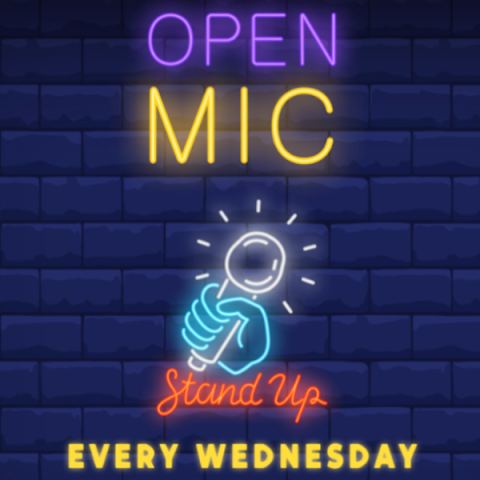 Poster: Open Mic Night, Louisville Comedy Club, Oct 28