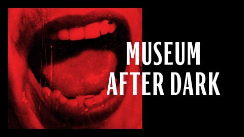 Poster: Museum After Dark, Academy Museum of Motion Pictures, Oct 31