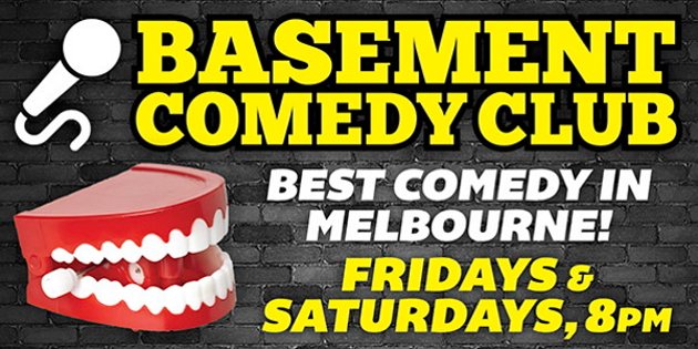 Poster: Basement Comedy Club: Friday Comedy Showcase