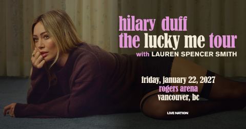 Poster: Hilary Duff – Show #1, Rogers Arena, Jan 22