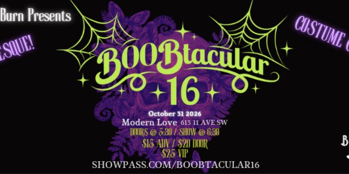 Poster: BOOBtacular Monster Mash 16