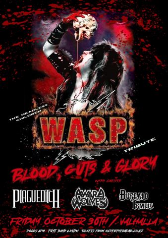 Poster: Blood, Guts And Glory, Valhalla, Oct 30
