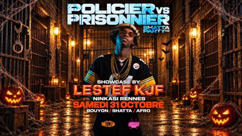 Affiche : LESTEF KJF BOYZ X DATCHA X LES SHARKS, Ninkasi Rennes, 31 oct.