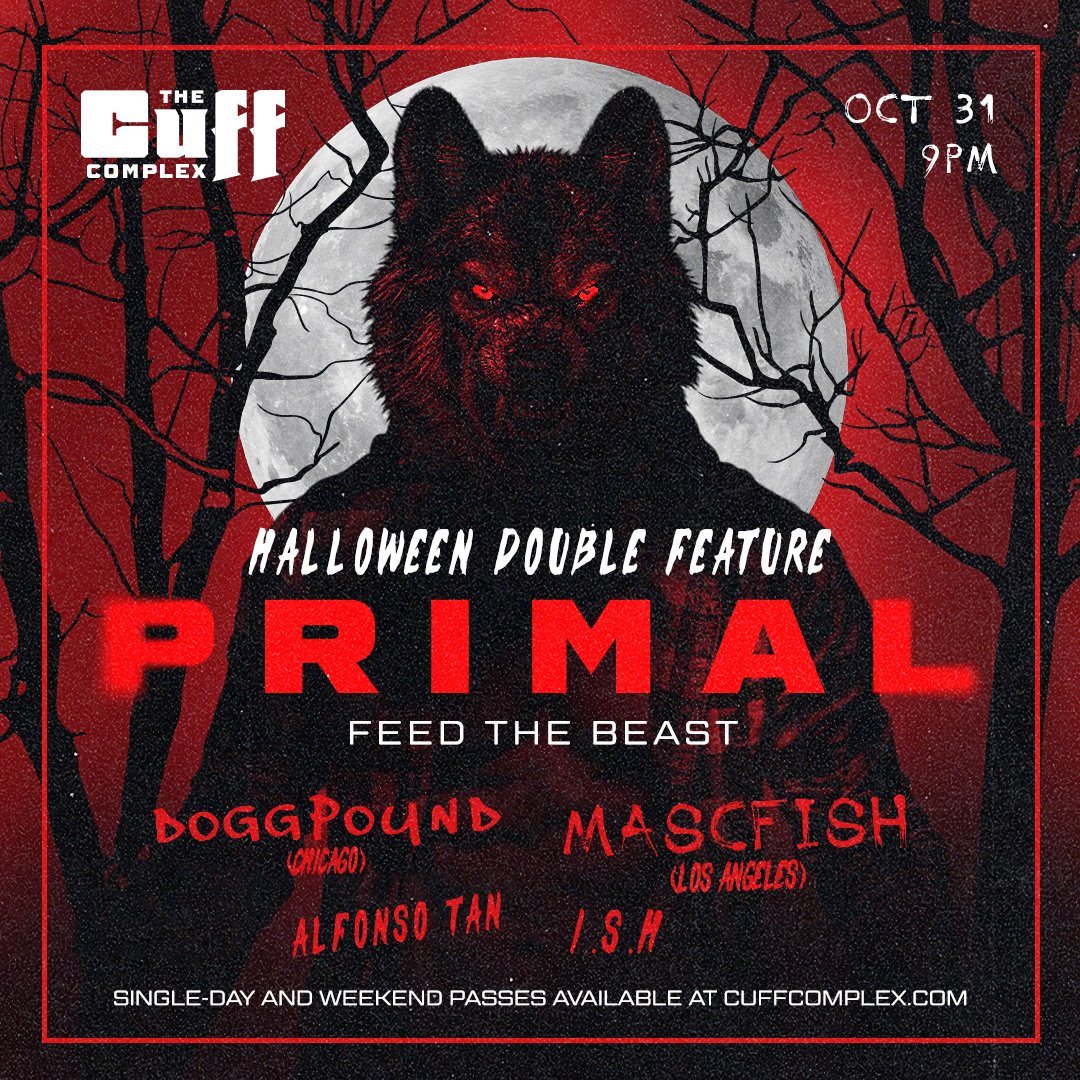 Poster: A Cuff Halloween Double Feature: Primal