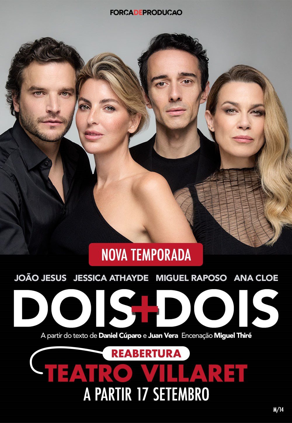 Cartaz: Dois + Dois