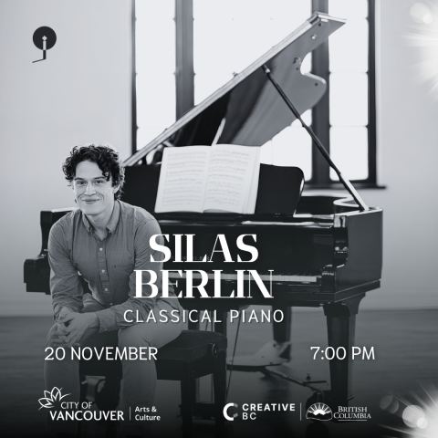 Poster: Silas Berlin, Zameen Art House, Nov 20