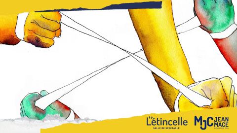 Affiche : Journée sans contention ✦ Ateliers, rencontres, MJC Jean Macé, 7 nov.