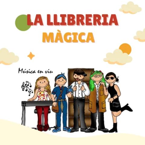 Poster: La llibreria màgica, Teatreneu, Apr 20