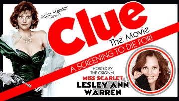 Poster: Clue: The Movie, Fisher Theatre, Nov 15