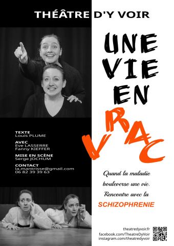 Affiche : Une Vie en vrac, Centre social et culturel Le Quai, 7 nov.