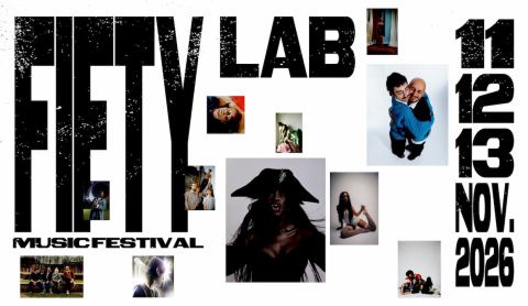 Affiche : Fifty Lab Music Festival, Ancienne Belgique, 11 nov.
