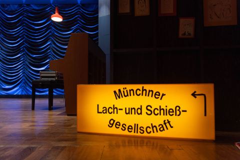 Poster: War was? 70 Jahre Münchner Lach- und Schießgesellschaft, Münchner Kammerspiele, Oct 27