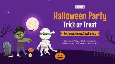 Poster: Halloween Party at Kaboom Aundh, Kaboom, Oct 31